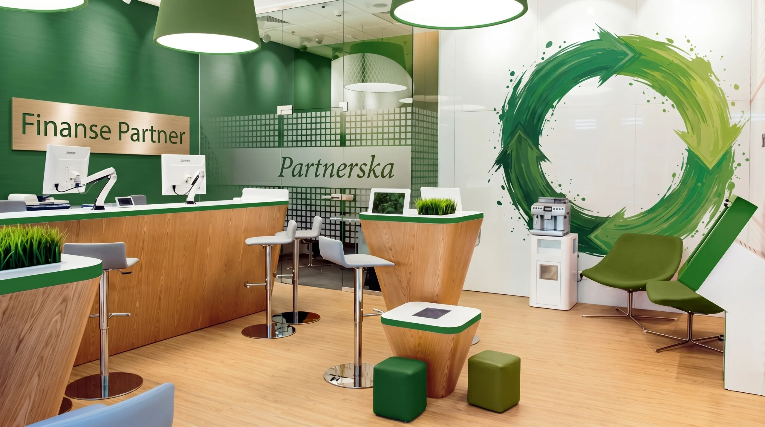 Nowoczesna przestrzeń obsługi klienta